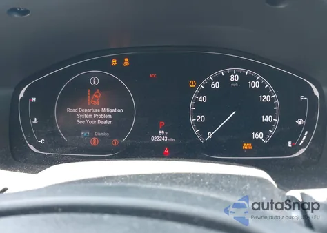 2019 Honda Accord Ex-L 2.0T z USA, uszkodzony, nr VIN 1HGCV2F58KA019858